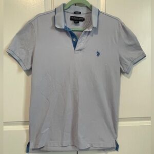 U.S. Polo Assn. Blue Polo Shirt Classic Style